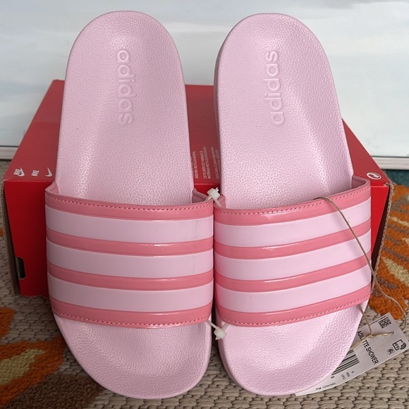 Adidas Flip Flops Women’s ADILETTE SHOWER Sandals - Flup-Flops - Picture 14 of 16
